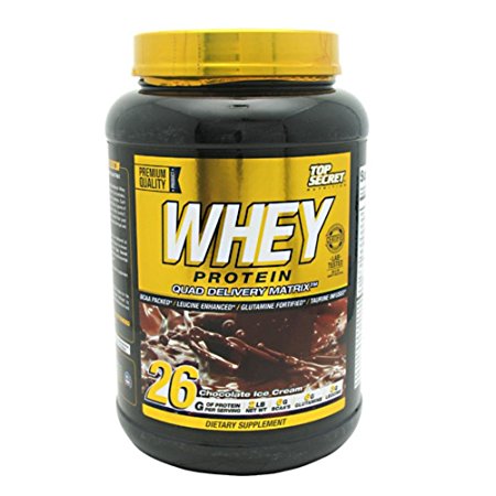 Top Secret Nutrition Whey Protein Chocolate Ice Cream 2 lb