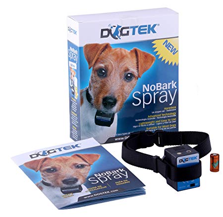 Dogtek NoBark Spray Bark Control Collar (collar only, spray refill not included)