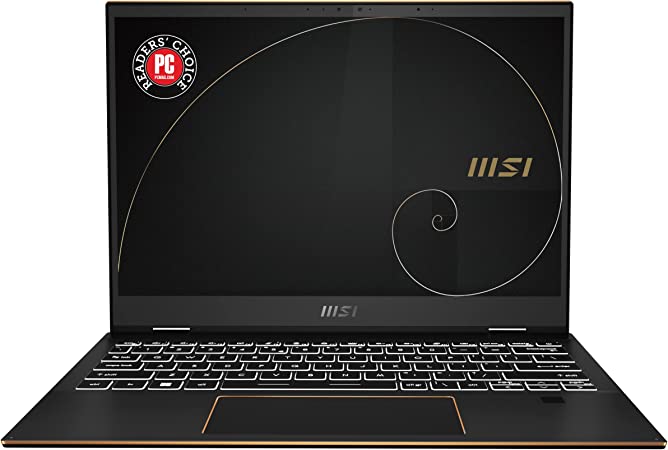 MSI Summit E13 Flip Evo Business Professional Laptop: 13.4" FHD  1200p, Intel Core i7-1195G7, Intel Iris Xe, 16GB, 512GB SSD, Thunderbolt 4, WiFi 6E, TPM 2.0, Win10PRO, Ink Black (A11MT-223)