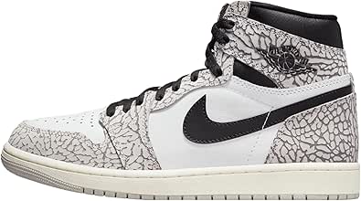 Nike Air Jordan 1 Retro High OG Men's Shoes White/Black-Green Glow DZ5485 130