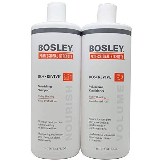 BosleyProfessional Revive Shampoo and Conditioner duo set for Color Treated Hair (33.8 oz)