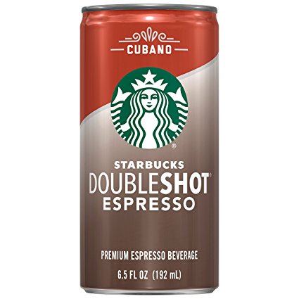 Starbucks Doubleshot, Cubano, 6.5 Ounce, 12 Count