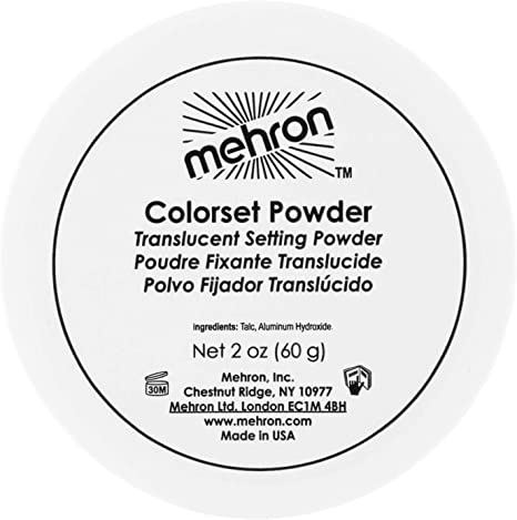 Mehron Makeup Colorset Powder for Special Effect, Halloween, Movies (2 oz)