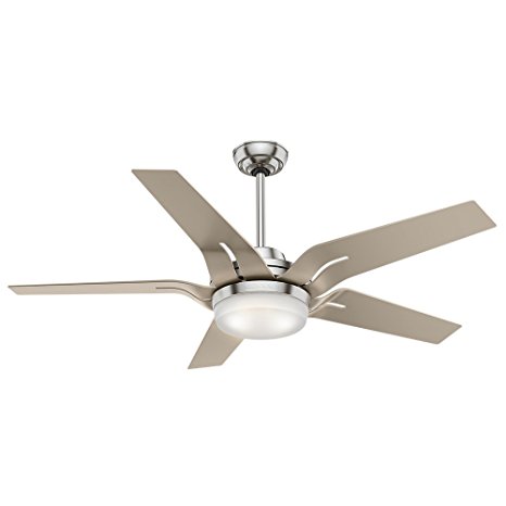 Casablanca 59197 Correne Indoor Ceiling Fan with Remote, Medium, Brushed Nickel