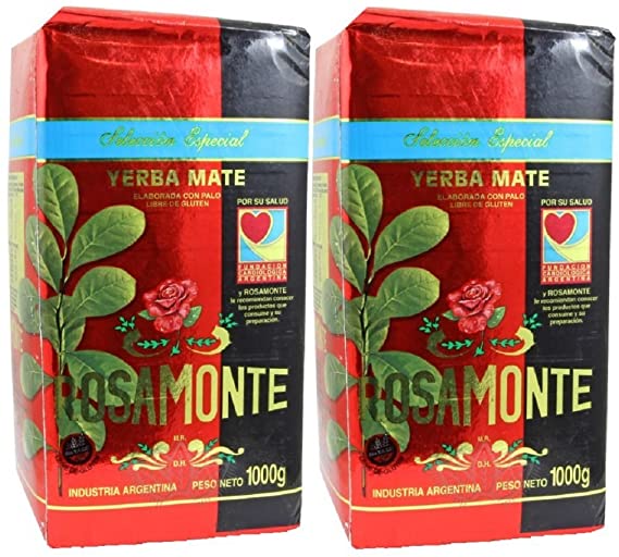 Yerba Mate Rosamonte Special Selection 2 Pack (4.4lbs - 2 Kilos)