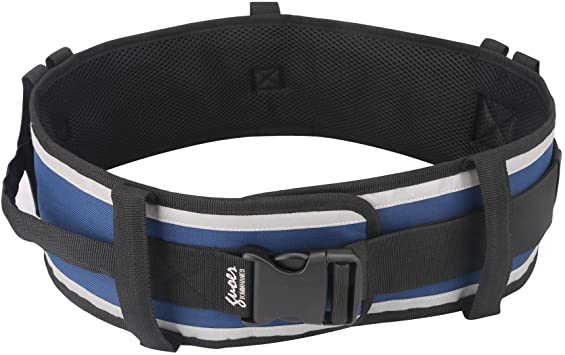 GUOER Transfer Belt Gait Belts Onesize (Blue)