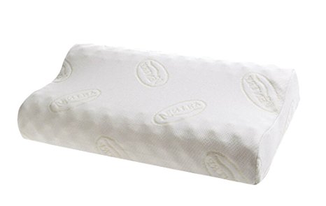 Ventry 100% Natural Latex Foam Memory Pillow Convoluted Massage Pillow (Contour Pillow)