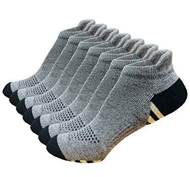 Running Low Cut Sock Cushioned No Show Sports Socks Athletic for Men and Women