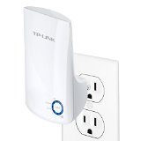 TP-LINK TL-WA854RE N300 Universal Wireless Wi-Fi Range Extender Wall Plug Plug and Play Smart Signal Indicator Light