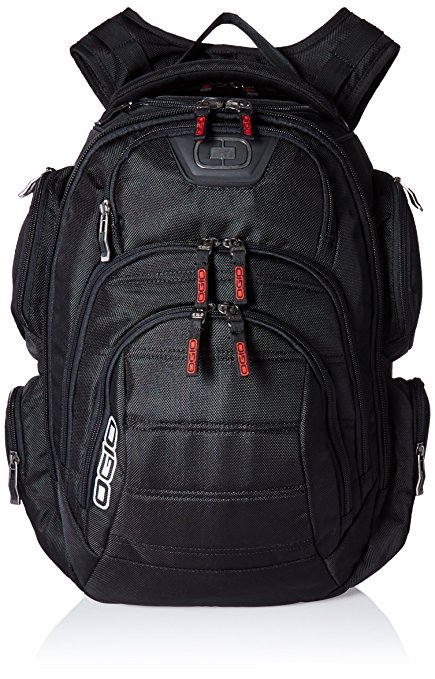 OGIO Gambit Laptop Backpack, Black, Under Seat