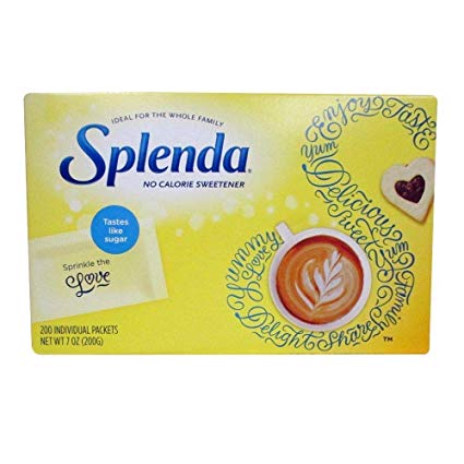 SPLENDA No Calorie Sweetener Granular, Individual Packets, 200 ct