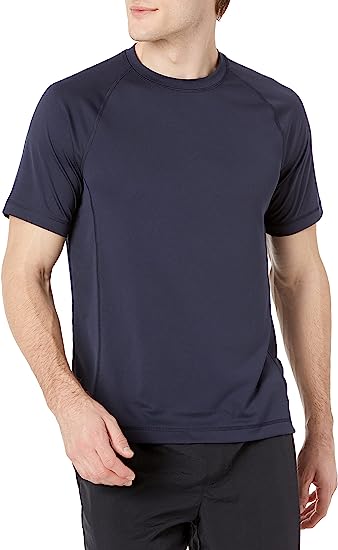 Amazon Essentials Mens Short-Sleeve Quick-Dry UPF 50 Swim Tee