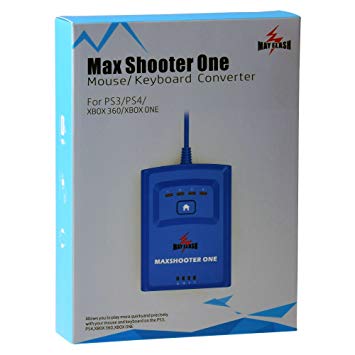 Mayflash Max Shooter ONE Mouse Keyboard Converter for PS3 PS4 Xbox 360 Xbox One S Elite
