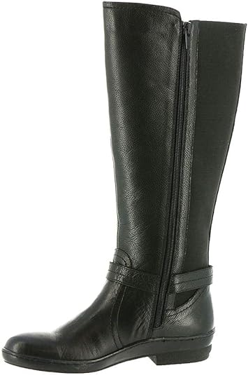 David Tate Womens Memphis Leather Tall Knee-High Boots