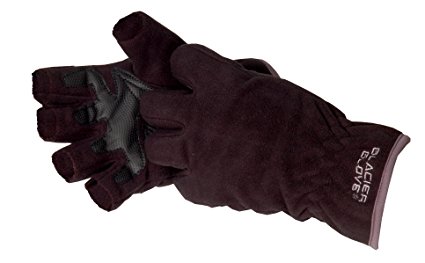 Glacier Glove Windproof Fleece Fingerless Glove