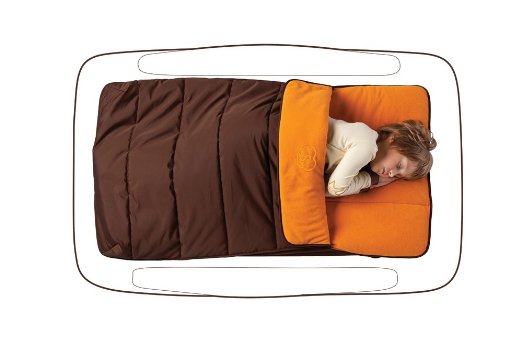 The Shrunks Indoor Sleeping Bag for Shrunks Toddler Travel Bed