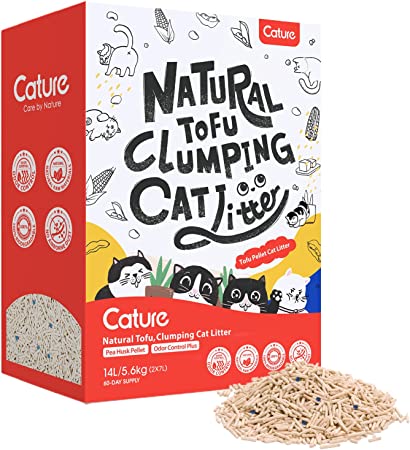 Destiny Pet Cature Tofu Cat Litter-Quick Agglomeration Boxie Cat Litter, a Lightweight Cat Litter That Controls Odor,flushable cat Litter, and is The First Choice for Pet Lovers