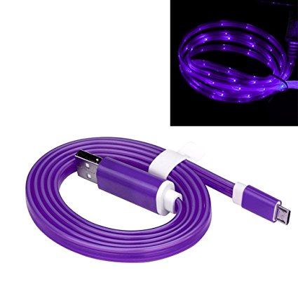 MNtech NEW LED Light Design Micro USB Charge Cable Charging Cord For Samsung galaxy S7 Edge Android