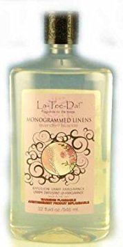 La-Tee-Da Effusion and Fragrance Lamp Oil Refills - 32 oz - MONOGRAMMED LINENS