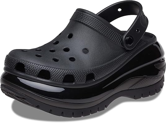 Crocs Unisex-Adult Mega Crush Clog BlkClog