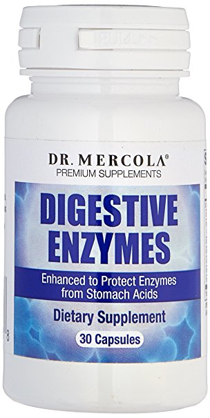 Dr. Mercola, Digestive Enzymes, 30 Capsules