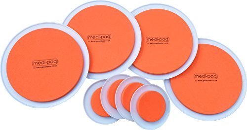 GreatIdeas™ The SUPER FURNITURE SLIDERS (Genuine Original Orange Discs by Medipaq) - Moving Heavy Furniture Has Never Been Easier! 8 PIECE VALUE PACK.