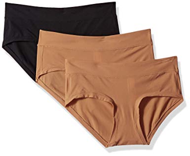 Amazon Brand - Mae Women's 3 Pack Perfect Fit Hipster Underwear