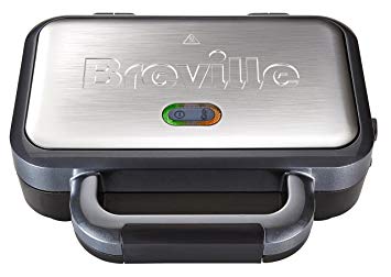 Breville VST041 Deep Fill Sandwich Toaster, Stainless Steel - Silver