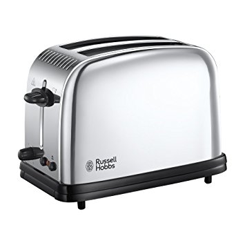 Russell Hobbs 23310 Classic Long Slot 2 Slice Toaster - Stainless Steel Silver