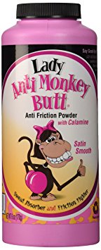 Lady Anti-Monkey Butt Powder with Cornstartch - Net Wt. 6 oz.[Health and Beauty] [Misc.]