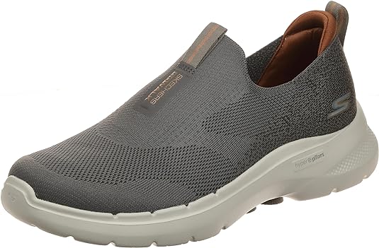 Skechers Mens Gowalk 6 - Stretch Fit Slip-on Athletic Performance Walking Shoe Sneaker