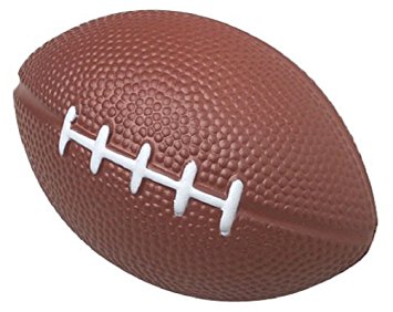 Dozen Foam Mini (4") Football Stress Balls