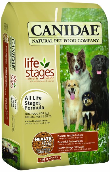CANIDAELife Stages Dry Dog Food for Puppies Adults and Seniors