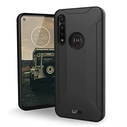 URBAN ARMOR GEAR UAG Made for Moto G Power Case Scout [Black] Rugged Sleek Shockproof Lightweight Military Drop Tested Protective Cover