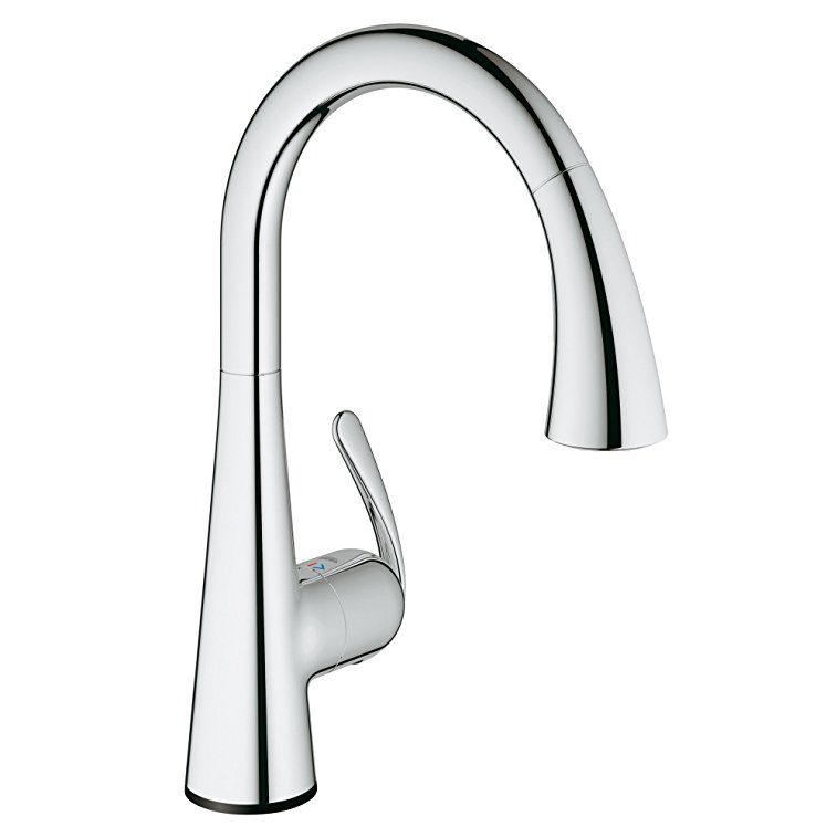 Ladylux Touch Electronic Single handle With Pull-out Dual Spray, 30205001 - StarLight Chrome