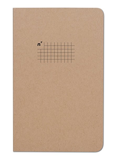 Northbooks Notebook / Journal, 96 Square Grid Pages, Acid Free Sheets, 5x8 | Made in USA