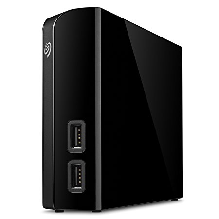 Seagate Backup Plus Hub 6 TB USB 3.0 Desktop, 3.5 inch External Hard Drive for PC and Mac with Integrated 2 Port USB Hub