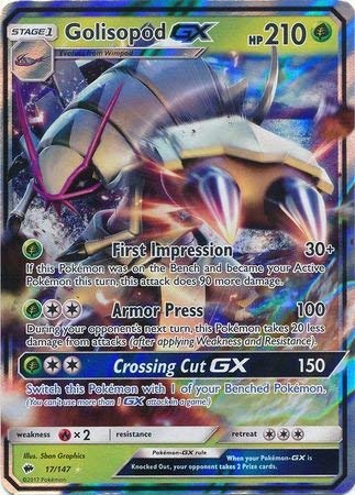 Golisopod-GX - 17/147 - Ultra Rare