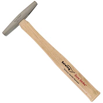 Estwing Sure Strike Tack Hammer - 5 oz Forged Steel Head with Magnetic Face & Hickory Wood Handle - MRWT