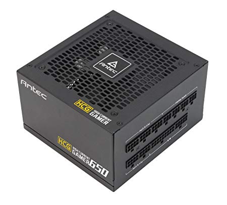 Antec HCG Gaming Series 80 Plus Gold Certified Power Supply 650W, 100% Modular ATX12V with Japanese Capacitors & 120mm FDB Fan