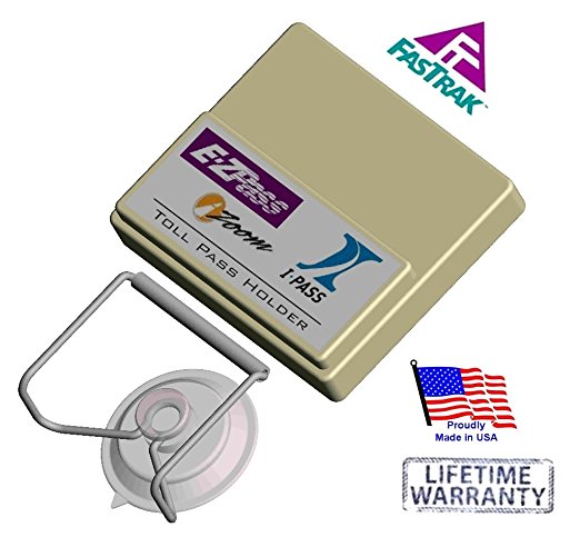 EZ Pass-Port, an Indestructible holder for EZ Pass, I Pass, I Zoom, FasTrak and more by JL Safety. Slip Fit, Will Not Break, Melt, Rotate, Discolor or Rattle. The Only Metal Holder Available Designed Not to Interfere with Transponder Antenna Reception. Very Easy to Attach and Remove, No Messy Adhesive. Get Your EZ Pass-Port Today. Holder only. Fits box shown in pictures. Patent Pending & Lifetime Warranty. Made in USA.