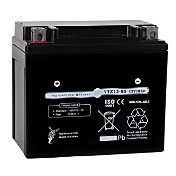 Weize YTX12-BS Motorcycle Battery High Performance - Maintenance Free - Sealed YTX12 BS AGM Rechargeable ATV Batteries For Honda Kawasaki Suzuki