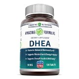 Amazing Formulas DHEA Supplement - 50mg 120 Tablets Dehydroepiandrosterone Hormone Tablets for Men and Women - Easier to Use Than Cream and Powder Products