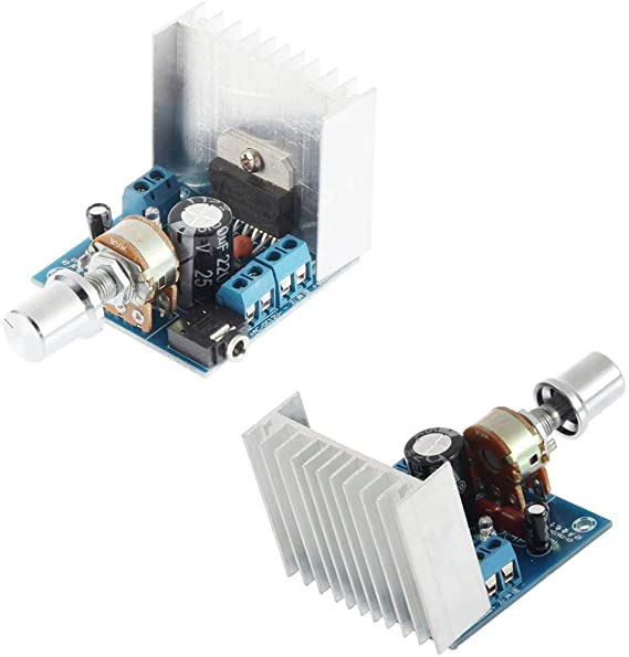 HiLetgo 2pcs TDA7297 Audio Amplifier Board Dual-Channel 215W AC/DC 12V