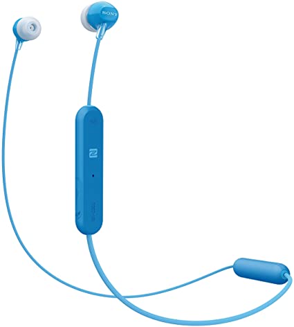 Sony WI-C300 Wireless In-Ear Headphones with Bluetooth/NFC - Blue