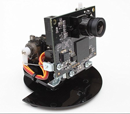 Pan/Tilt Servo Motor Kit for Pixy (CMUcam5) - 2 Axis Robotic Camera Mount