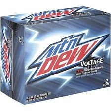 Mountain Dew Voltage 12 oz. (355 mL) - 24 Pack