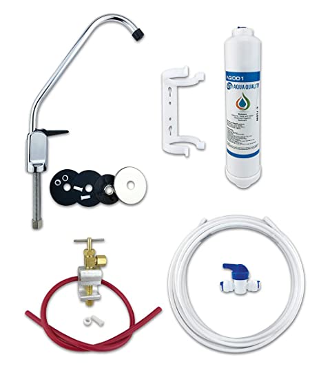 Under Sink Drinking Water Tap Filter Kit System Including Tap and Accessories