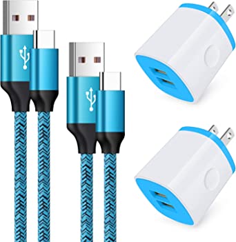 Type C Charger Fast Charging, USB C Fast Charger Block Wall Plug Android Phone Charger with C Cable Cord for Samsung Galaxy S22/S22 Plus/S22 Ultra/S21/S21 FE Ultra/S20/S10/S9/Z Flip 3/A12/A13 5G/A32