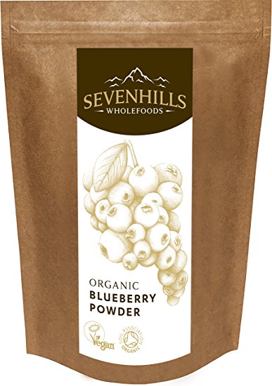 Sevenhills Wholefoods Organic Raw Blueberry Powder 50g